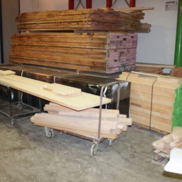Preparazione del legno